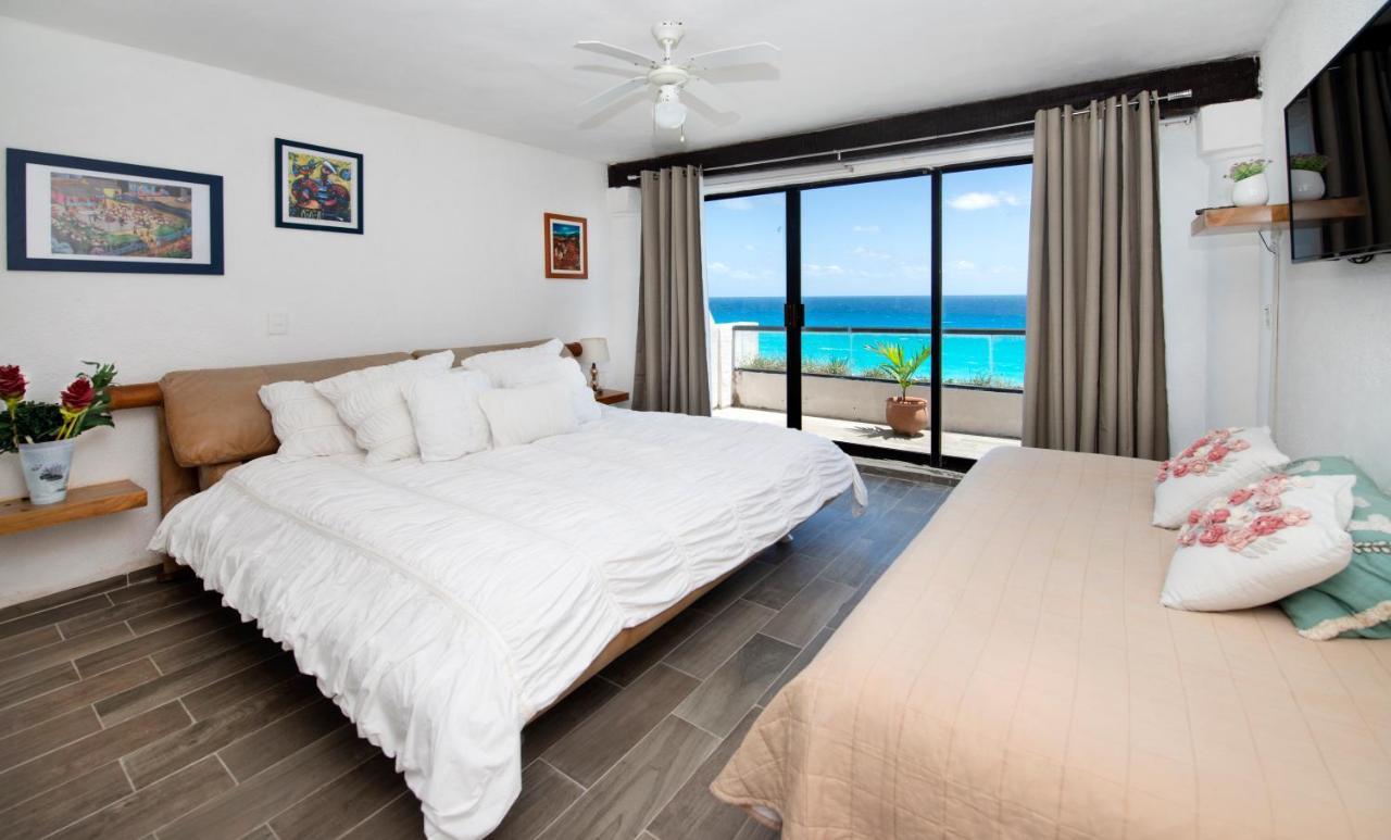 Cozy Ocean Front Penthouse At Marlin Beach Διαμέρισμα Κανκούν Εξωτερικό φωτογραφία